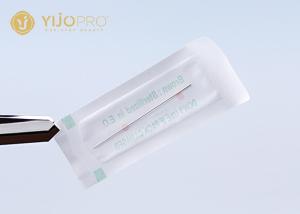 China 1R Permanent Makeup Needles , 1 Round Liner Tattoo Needles For PMU Machine factory