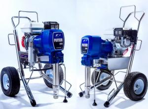 China Gasoline Piston Airless Paint Sprayer PT8900HD Spray Paint Machine factory