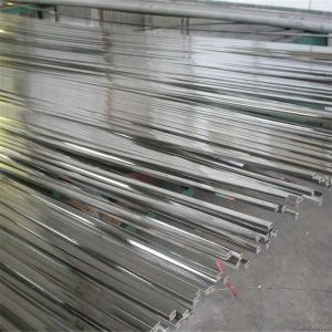 China Grade 316Ti Stainless Steel Flat Stock Bright Annealed Carbide Hot Rolled Flat Bar factory