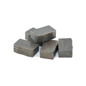 China Basalt cutting segments Fast cutting and long lifespan for stone countries' market factory