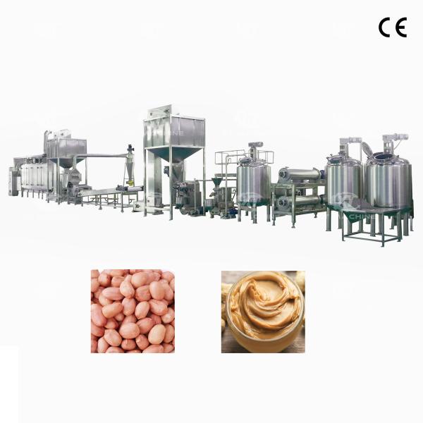 Fully Automated Peanut Butter Production Line with 200-300 Meshes Fineness and