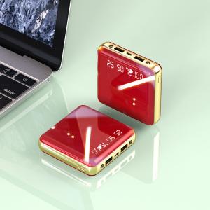 China Ultra Slim Power Bank Portable Battery Pack 20000mah With USB LED Lighting factory