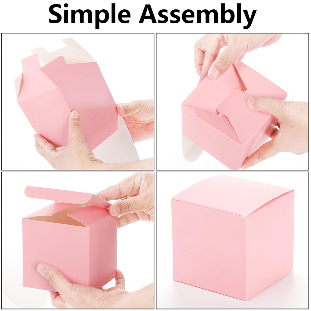 Customized Beautiful Design Folding Pink Skin Care Packaging Paper Perfume Box for Perfume
