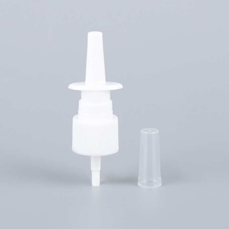 18/410 20/410 24/410 White Blue Fine Mist Spray Pump With Long Nozzle Nasal Oral Mouth