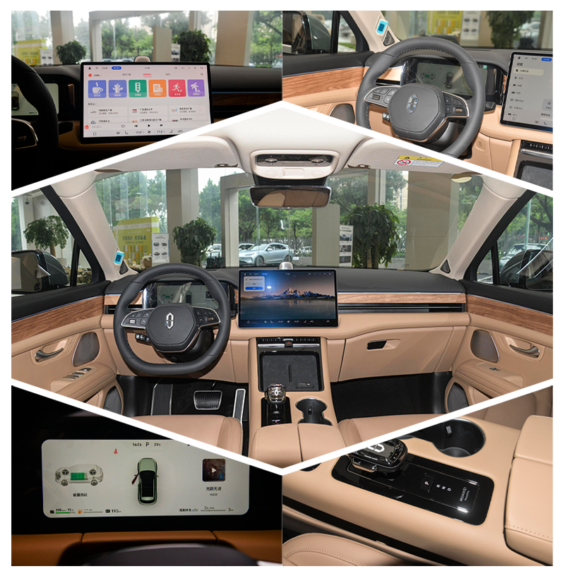 Eco Friendly New Electric Car Huawei AITO M5 Left Hand Drive SUV NEV