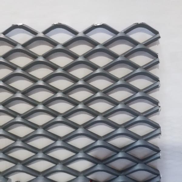Hot Dip Galvanized Stainless Steel Expanded Metal Lath , Flat Expanded Metal