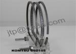 Genuine S6D105 Komatsu Engine Piston Rings Diameter 105mm 6136-31-2030