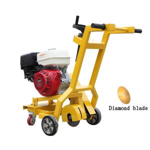 China Expansion Joint Concrete Slotting Machine With Kohler Gasoline Engine factory