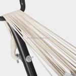 Double Hammock Two Person Hammock Chair with Steel Stand/Space Saving Steel