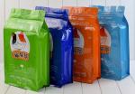 Vivid Printing Effect Dog Food Packaging Bag , Cat Feed Training Resealable Food