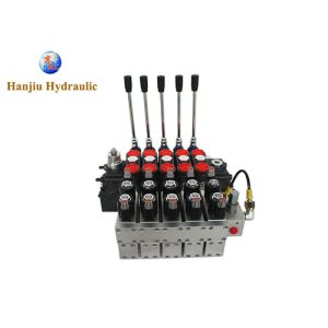 DCV140 Electro Hydraulic Control Directional Control Valve 140 Liters Section