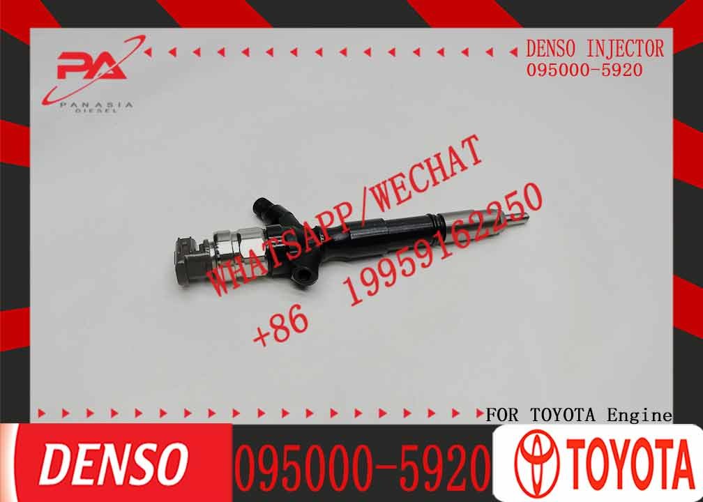 Diesel Fuel Injector Common Rail Injector 095000-5921 095000-5920 23670-09070 for Toyota 1kd 2kd