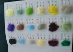 Dope Dyed Colors Regenerated Polyester Fibre Polyester / Cotton Blended Yarn