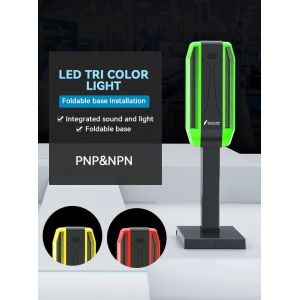 360° Beam Angle Beacon Tower Light DC 24V PC Lampshade Alarm For Safety