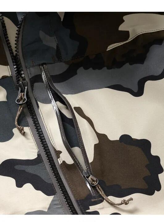 Men Lightweight Jacket Waterproof Breathable Camouflage Fishing Rain Jacket Outdoor Camo Hunting Jacket