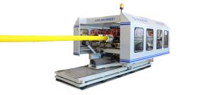 China High Speed Corrugated Hose Making Machine For Electric , Drainage , Sewage factory