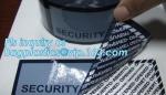 Tamper evident holographic label / Security Hologram VOID sticker,Antifake Logo