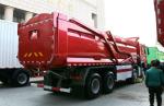 Used Tipper Dump Truck 8×4 Drive Mode 12 Tires Transport Composite HW76 Cabin