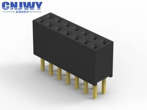 China 2x20P Female Header Connector for PCB Board factory