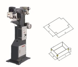 China Manual Box Corner Pasting Machine factory