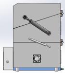 8GHZ High Isolation Pneumatic Shield Box Emc Testing Chamber RS232