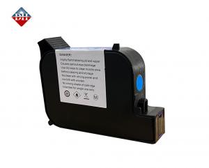 China Black Color Half Inch Ink Cartridge 12.7mm Quick Drying Solvent Ink Cartridge factory