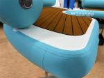 Commercial water drop stitch docking platform docks island inflatable floating