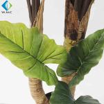 Taro Leaves Plastic Bonsai Plants , Nordic Style Fake Banana Tree R020022