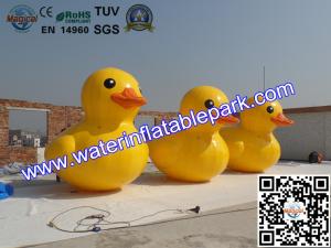 China Customized Inflatable Yellow Duck for Advertising factory