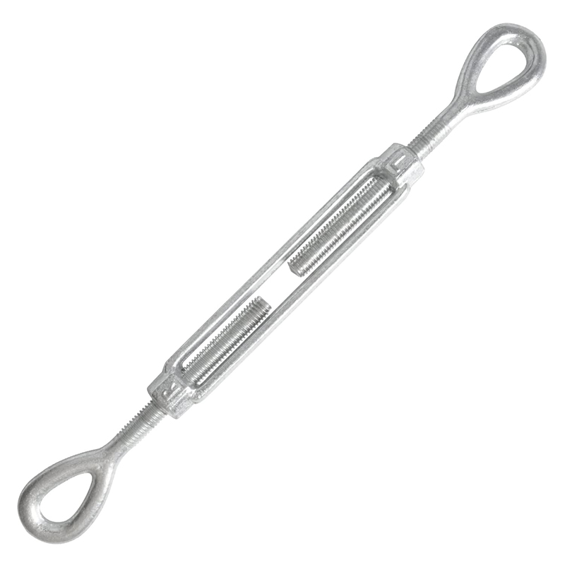 Slivery Turnbuckles Eye Eye Adjustable Wire Rope Turnbuckle of Stainless Steel 304 316