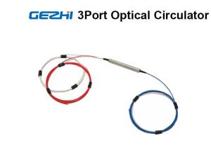 China Fiber Optical Circulator Passive Components 3 Ports 1310nm or 1550nm factory