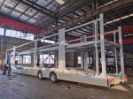 Self Dumping Double Deck Hauler Car Transport Truck Semi-Trailer With Air