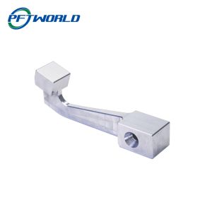 High Precision Aluminum Accessories CNC Machining Silvery Parts Polishing