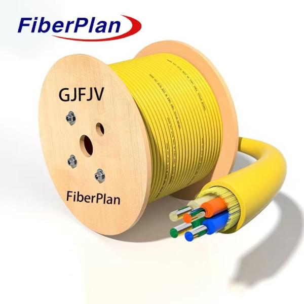 Fiberplan Indoor soft cableTight Buffer Distribution G652d G657a Om3 Om4 Fiber