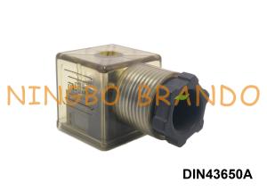 China 18mm MPM DIN 43650 Form A DIN 43650A Solenoid Coil Connector factory