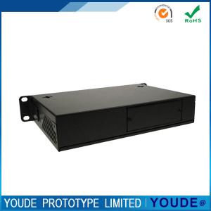 China Rapid Prototyping Custom Sheet Metal Fabrication Manufacturing Shell Equipment In Black factory