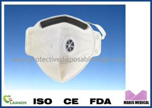 China Industrial Round Ear Loop Nontoxic VALVED FFP2 Face Mask factory