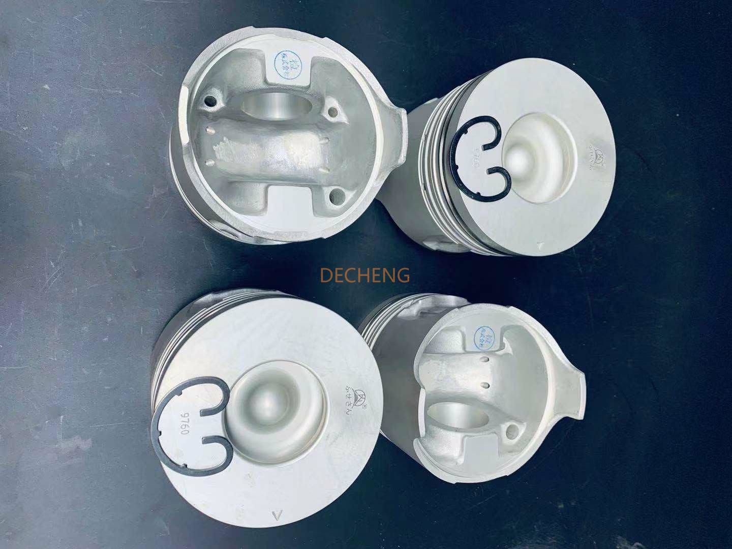 9760FS Hitachi Excavator Parts 6HK1 50mm Piston Cast Iron
