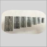 Bright Unpolished Heavy Duty Garden Gate Hinges , Ms Cabinet Door Hinges High