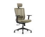 Red / Black Ergonomic Office Chair With Arms For Call Center 10 Years Warranty