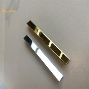China U Shape Hotel Decorative Stainless Steel Tile Trim Mirror Finished factory