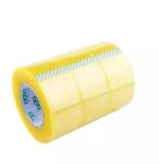 Clear Silent Hot Melt Adhesive No Noise Silent Packaging Bopp Adhesive Tape TSCA