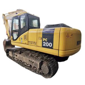 China Japan Used Komatsu PC200-7 Excavator with Original Hydraulic Cylinder in Good Condition factory
