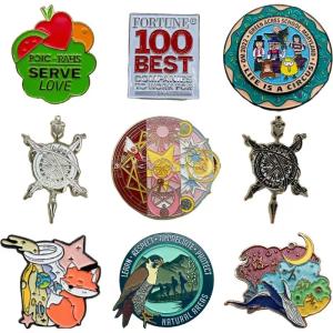 China Custom Manufacturer Metal Lapel Pin Custom Soft Hard Enamel Pin factory