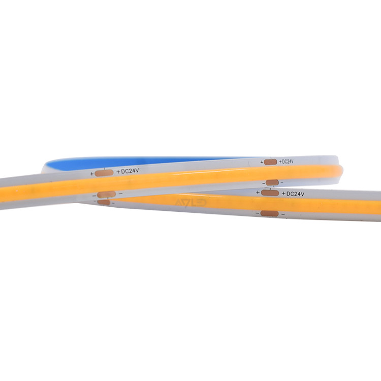 Wholesaler 8MM 12V/24V 480LEDs COB Reel to Reel LED Strip 5Meters/Reel