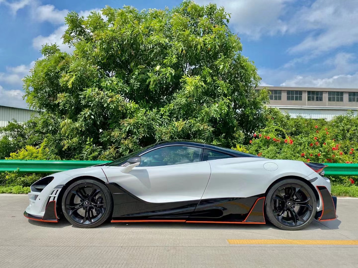 Dry Carbon Fiber for McLaren 720s Carbon Fiber Body Kit 720s Upgraded MSY-style Front and Rear Bumper Spoiler Hood
