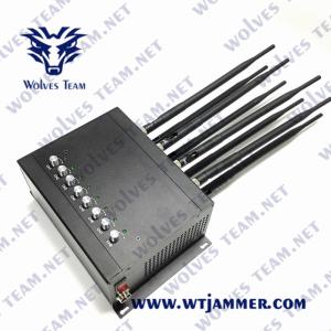 China Portable High Power GPS 3G 4G 5G All Cell Phone Signal Jammer factory