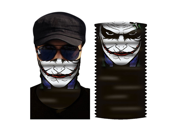 Man Jogger Head 100% Polyester Neck Tube Bandanas