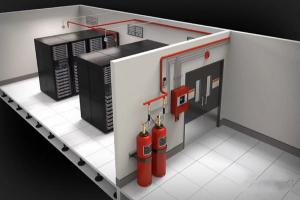 China 100L FM200 Fire Fighting System HP345 Steel Welding Gas Cylinder factory