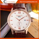066A Rose Gold Roma Marks Stainless Steel Caseback Watch Quartz Movement Japan